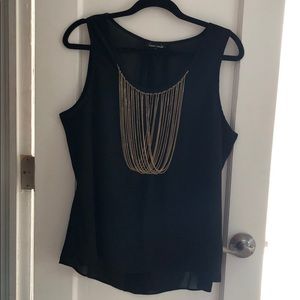 Haute monde dressy top size xl